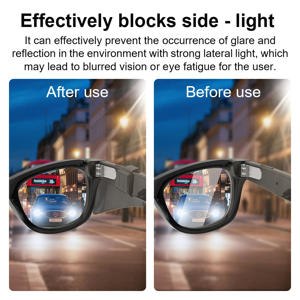 Anti-Glare Light Shield for Ray-Ban Meta Smart Glasses