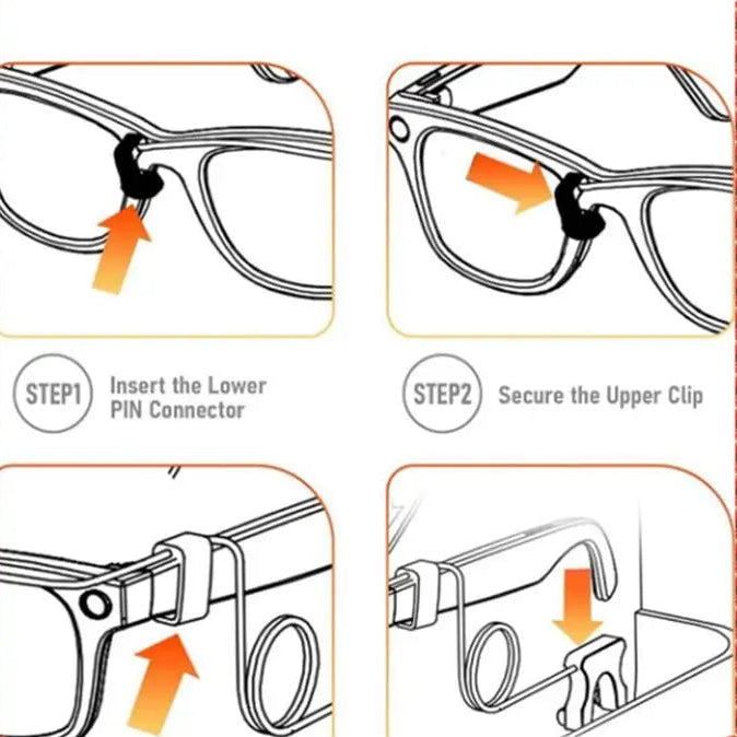 Magnetic USB Charging Cable for Case of Ray-Ban Meta Smart Glasses