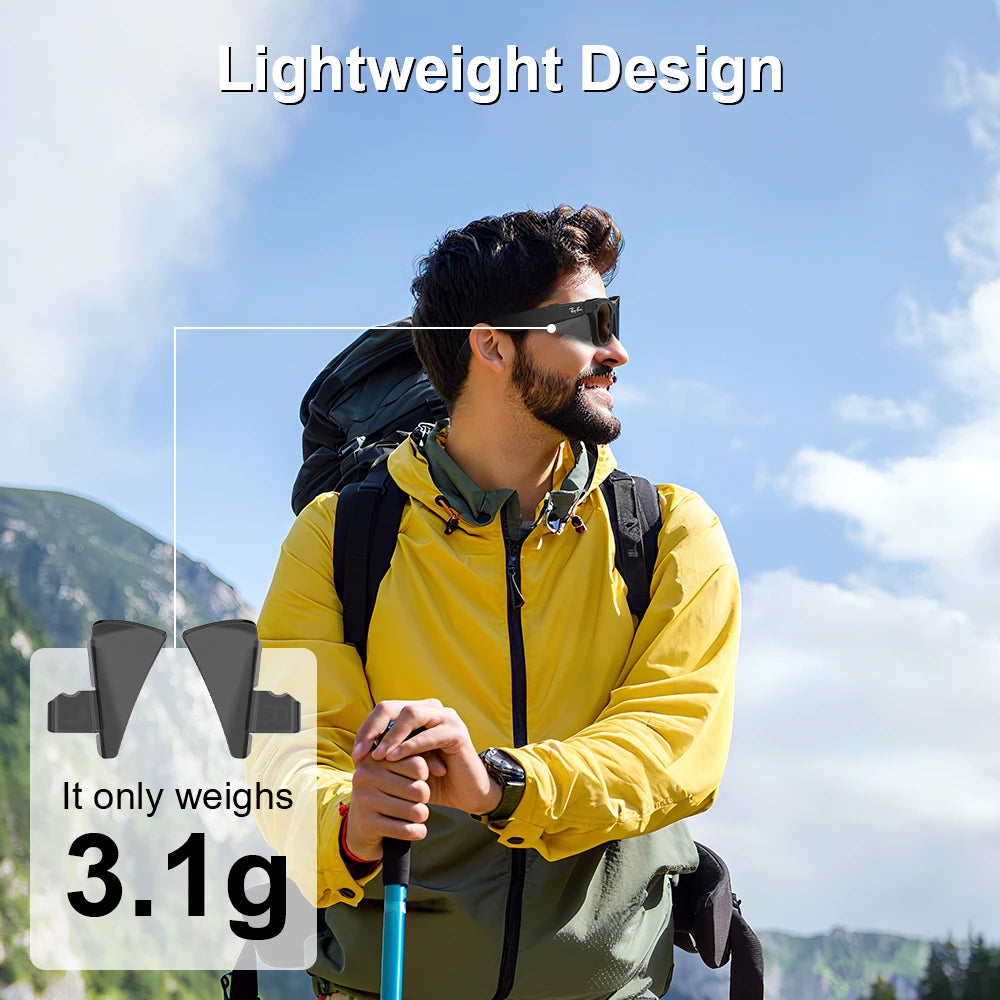 Anti-Glare Light Shield for Ray-Ban Meta Smart Glasses