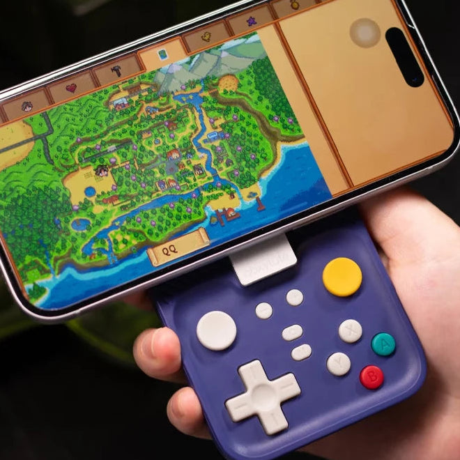 Magnetic Snap-On Mobile Gamepad – Ultra-Portable Retro Controller