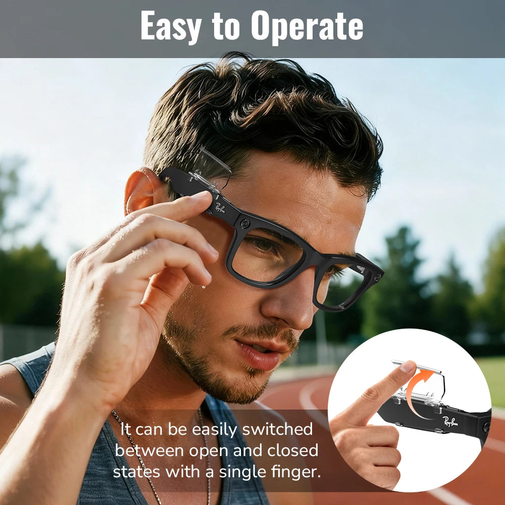 Anti-Touch Protective Shell for Ray-Ban Meta Smart Glasses