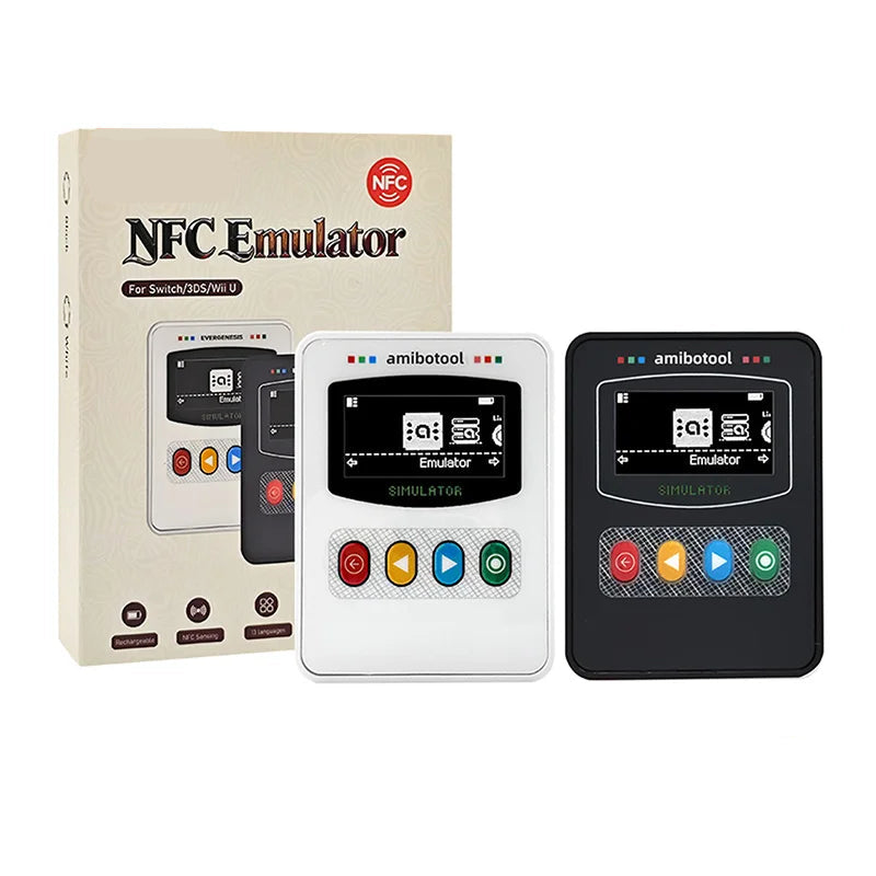 Allmiibo Bluetooth NFC Emulator– Portable NFC Emulator with OLED Display